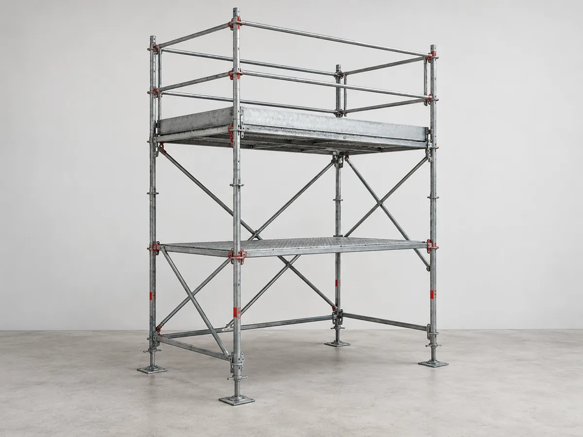 Estrutura de andaime de aço galvanizado